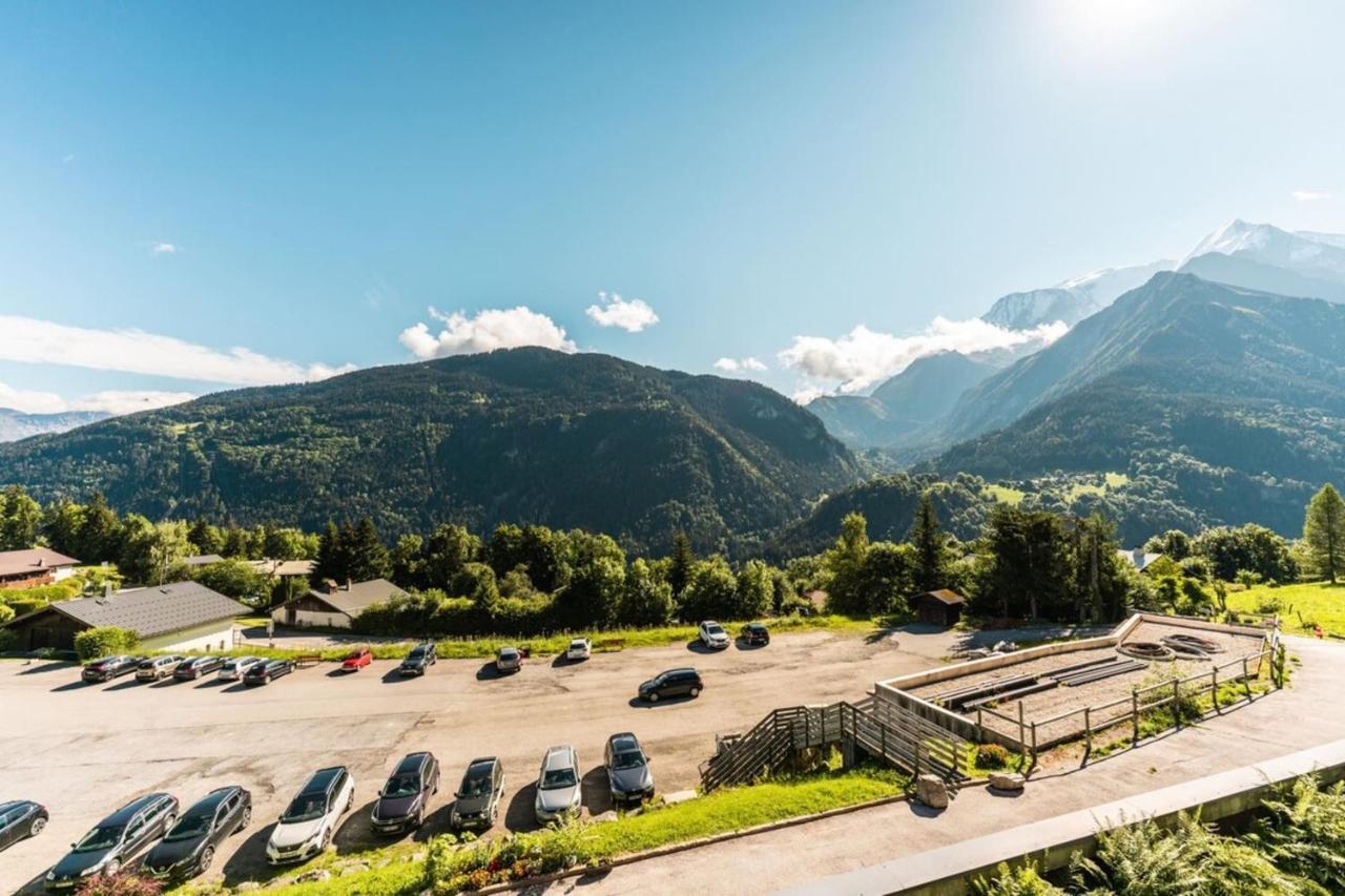 Furnished Studio At The Foot Of The Slopes With A Balcony & Mountains View Apartment Saint-Gervais-les-Bains Exterior foto