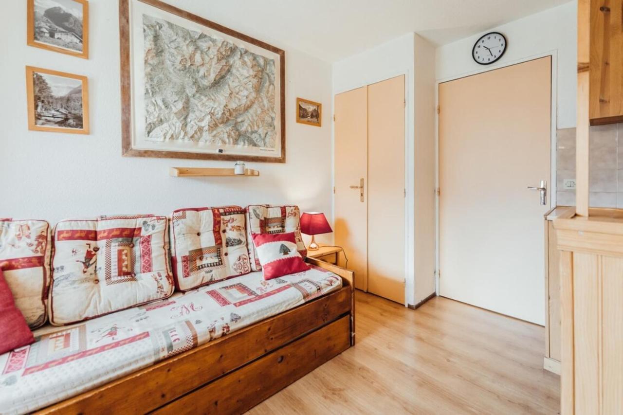 Furnished Studio At The Foot Of The Slopes With A Balcony & Mountains View Apartment Saint-Gervais-les-Bains Exterior foto