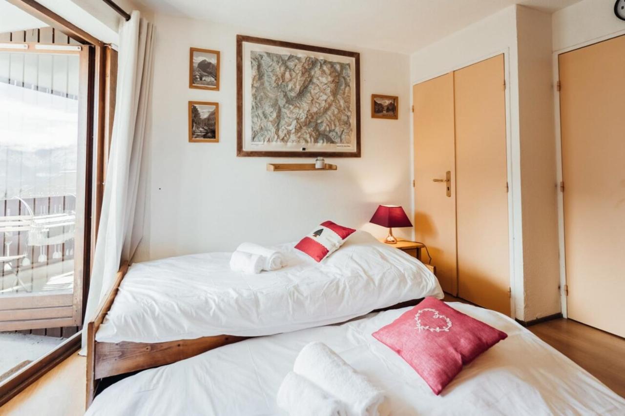 Furnished Studio At The Foot Of The Slopes With A Balcony & Mountains View Apartment Saint-Gervais-les-Bains Exterior foto