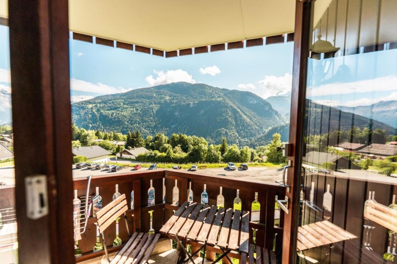 Furnished Studio At The Foot Of The Slopes With A Balcony & Mountains View Apartment Saint-Gervais-les-Bains Exterior foto